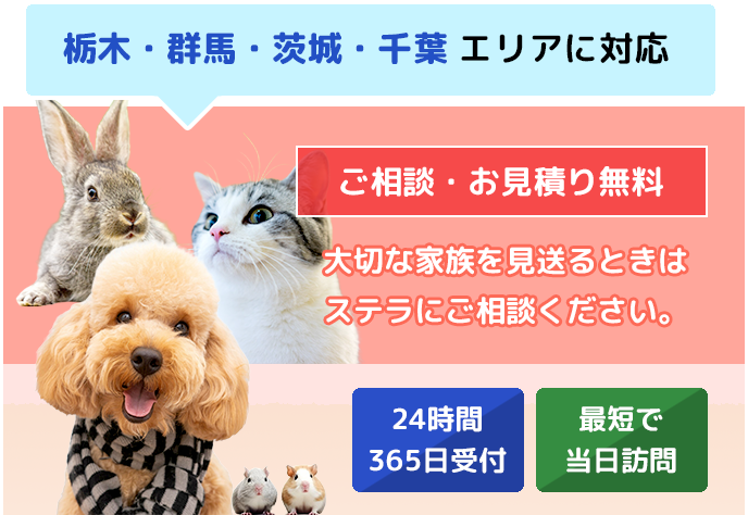 栃木・群馬・茨城・千葉 エリアに対応